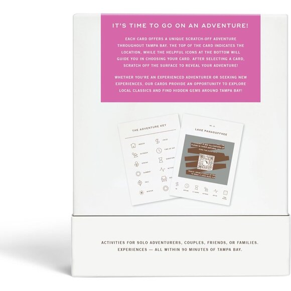 Tampa Adventure Bucket List: 50 Scratch-Off Cards for Outdoor Activities, Touris - Picture 8 of 8